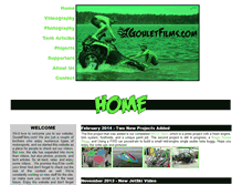 Tablet Screenshot of gouletfilms.com